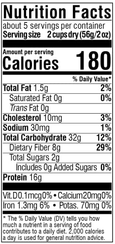 Al Dente Carba-Nada Roasted Garlic Fettuccine, Lower-Carb Pasta, 16G High Protein, Cage Free Eggs, Non-Gmo, 10 Ounce Bags (Pack Of 6)