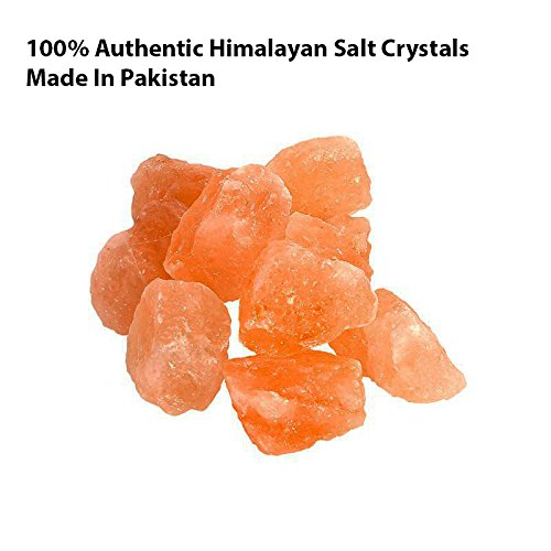 Himalayan CrystalLitez Natural Himalayan Salt Crystal Rocks 2 LBS Bag of Chunks ,1 to 2 Inches Mixed Size Extra Salt Crystals