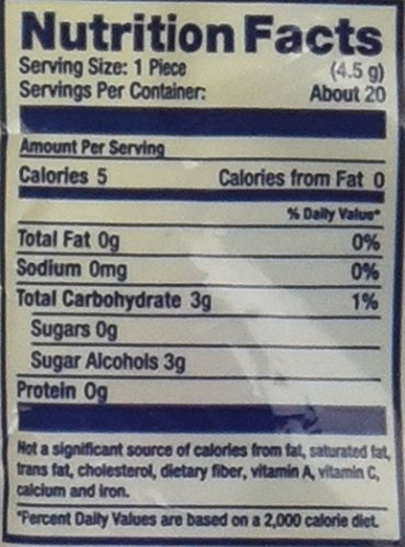 Dubble Bubble Sugar Free, 3.25-Ounce Bags (Pack of 12)