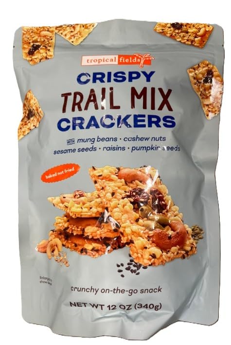 Tropical Fields Crispy Trail Mix Crackers - 2 Pack, 24 Ounces (0.6804 kg)