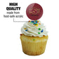Midwestern Sate Primary Logo Cupcake Picks Toppers Decoration Set Of 6