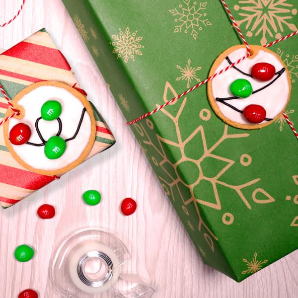 M&M S Peanut Milk Chocolate Candy, Christmas Stocking Stuffers, Bulk Christmas Candy 38 oz Bag