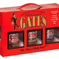 Gates Bar-B-Q Sauce 3-Bottle Set Gift Pack - Gates Barbecue Original Classic Sauce, Sweet & Mild BBQ Sauce, Extra Hot Barbeque S