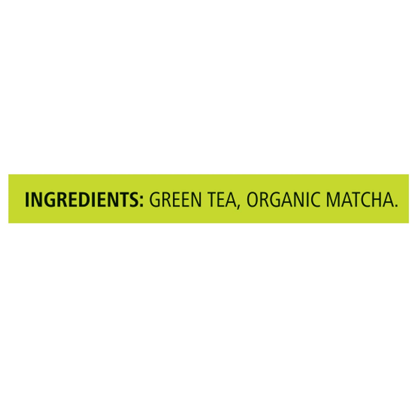 Celestial Seasonings Matcha Green Tea 20 Tea Bags