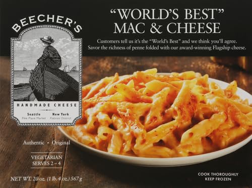 Beechers Worlds Best Mac & Cheese Frozen Box, 20 Oz