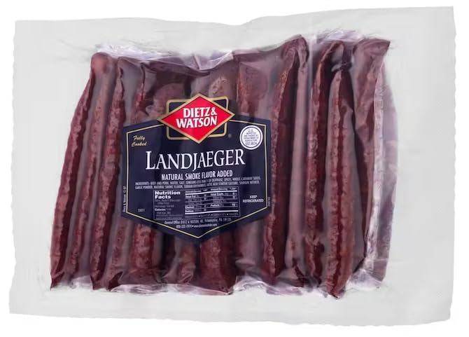 Deitz & Watson Landjaeger 2Lbs - 2.7Lbs Average Weight