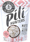 Pili Hunters - Wild Sprouted Pili Nuts, Pink Himalayan Salt, 5oz Bag, Keto/Paleo/Vegan Snacks, Low Carb Energy, Gluten Free, No 