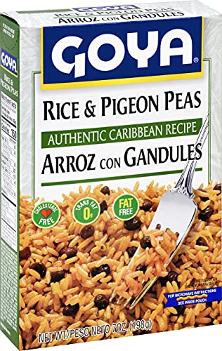 Goya Rice & Pigeon Peas Arroz con Grandules , 7oz., Pack of 12