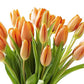 Kabloom Flowers - Mother'S Day Collection -Premium 20 Orange Tulips Without Vase - Gift For Birthday, Sympathy, Anniversary, Get
