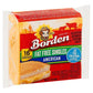 Borden Fat Free Singles Cheese, 3/4 oz, 16 Slices - Pack of 4, Ideal for Healthy Snacking