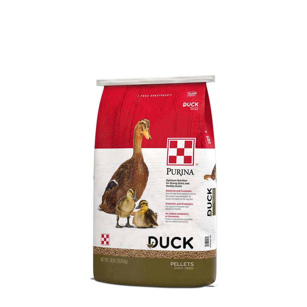 Purina Duck Feed For All Life-Stages | 40 Pound (40 Lb.) Bag