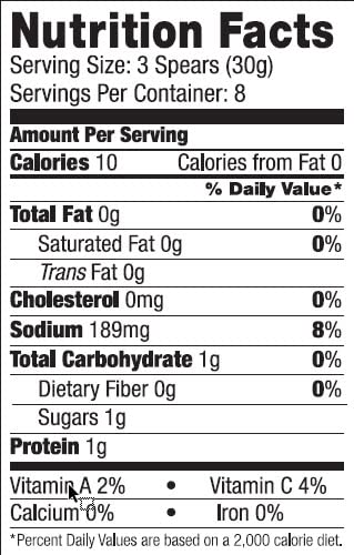 Fosters Hot Pickled Asparagus Spears in a Jar, Spicy Red Pepper, 16oz, 2 Pack, Traditional Pickled Vegetables Recipe over 40 ye