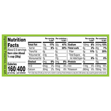 Wonderful Pistachios No Shells, Roasted & Salted Nuts, 2.5 Ounce Bag, Protein Snacks, Healthy Snack, Lunch Snacks