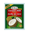 Grace Coconut Milk Powder 1.76oz - 6 Pack - Leche de Coco en Polvo - Caribbean Powdered Coconut Milk - No Preservatives, No Refr
