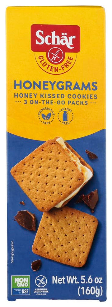 Schar Cookie Honeygrams, 5.6-Ounce 6Pack