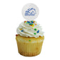 Uah Secondary Logo Cupcake Picks Toppers Decoration Set Of 6
