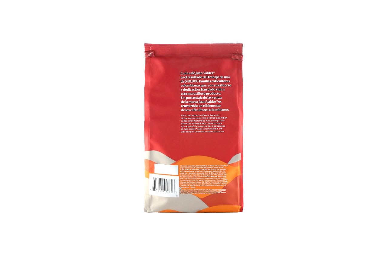 Juan Valdez Ground Coffee, Balanced Roast, Premium Colombian, Pack of 2, 12 OZ