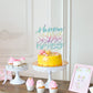 Yetxel Cake Topper for Kids - Happy 9th Birthday, Color Flash, Paper Material
