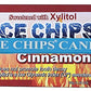 Ice Chips Xylitol Candy Tins (Cinnamon, 6 Pack) - Includes Band As Shown
