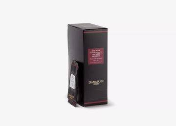 Dammann Freres Satchets, Decaf Earl Grey Tea Bags, Premium Gourmet French Black Tea, Individually Wrapped, 24 Count (Single Pack