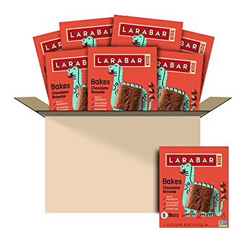 Larabar Kids Chocolate Brownie Gluten Free Bar, 576 Oz, 6 Ct (Pack Of 8)