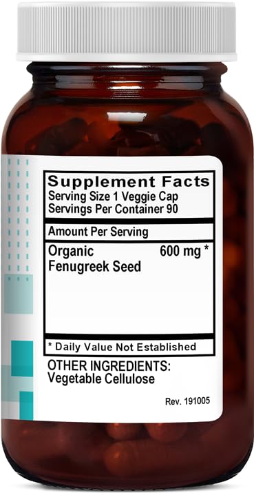 Kovite Fenugreek compact pieces - 90 Vegetarian compact pieces - 600 mg Organic Fenugreek Seed Powder