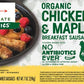 Applegate, Organic Chicken & Maple Breakfast Sausage, 7 oz (frozen)