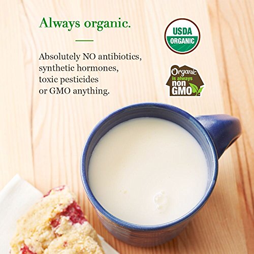 Organic Valley, Organic Lactose Free Half & Half Cream, Quart, 32 oz