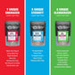 Tiesta Tea Tastings Sampler Set - Assorted Loose Leaf Tea, 45 Resealable Sample Pouches, High to No Caffeine, Hot/Iced Teas
