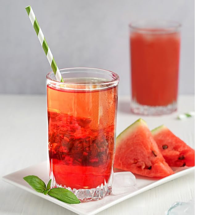 XICOFISS Watermelon Oolong Tea with Dragon Fruit, Apple & Strawberry, 150g (15 packs) - Real Fruit Beverage for Iced Tea Lovers