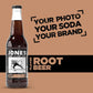Jones Soda Co. Root malt-inspired | Craft Soda | 12 Oz Glass Bottles | 12-Pack | Made with 100% Cane Sugar