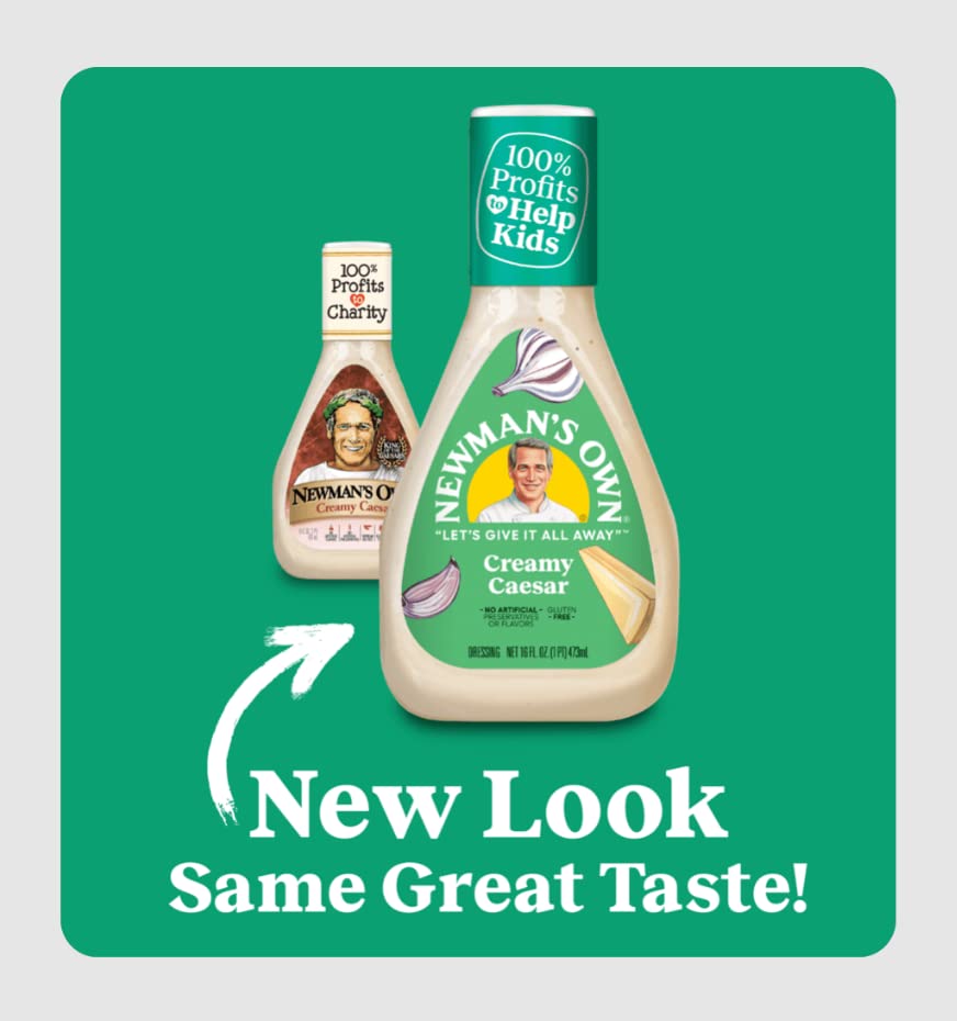 Newman'S Own Salad Dressing Creamy Cae, 16-Ounce (Pack Of 3)