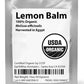 Earthwise Aromatics Organic Lemon Balm - 1 Lb (16Oz) - Herbal Tea - 100% Certified Organic