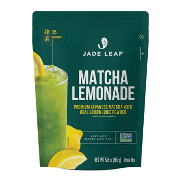 Jade Leaf Matcha Organic enhanced Ceremonial Grade Matcha Green Tea Powder - Japanese - Culinary  Ingredient  Ceremonial Barista Teahouse  Latte  Collagen  5.8 Ounce (Pack of 1)  Matcha Lemonade