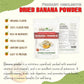 Banana Powder 2.47 Oz (70G) Vietfarmfood: Freeze-Dried Extracted From 100% Pure, Sugar-Free. Used To Mix Mixed Drinks Fresh Frui