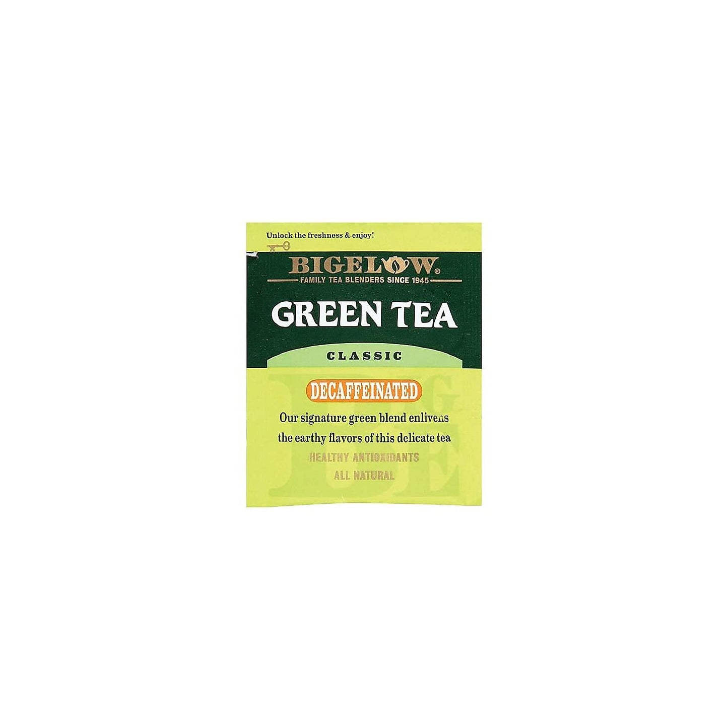 Bigelow Decaffeinated Green Tea 28-Count Box (Pack Of 1)