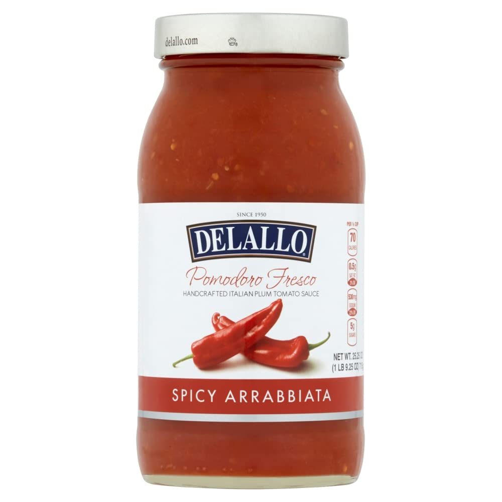 Delallo Sauce Arabia Spcy Pmdro F (Pack Of 6)