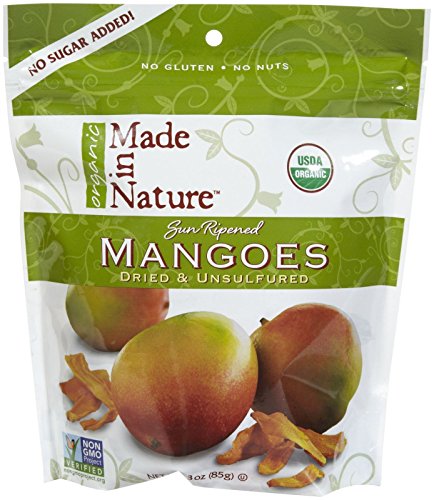 Made In Nature Organic Dried Mangos, 3 oz
