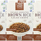One Degree Organic Foods Sprouted Brown Rice Cacao Crisp, 10 Ounce (Pack of 6)