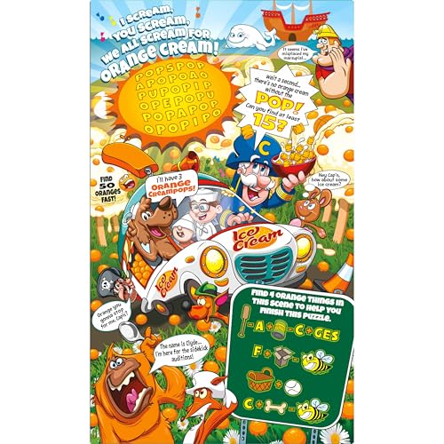 Capn Crunch Orange Cream Pop - 22.1 Oz
