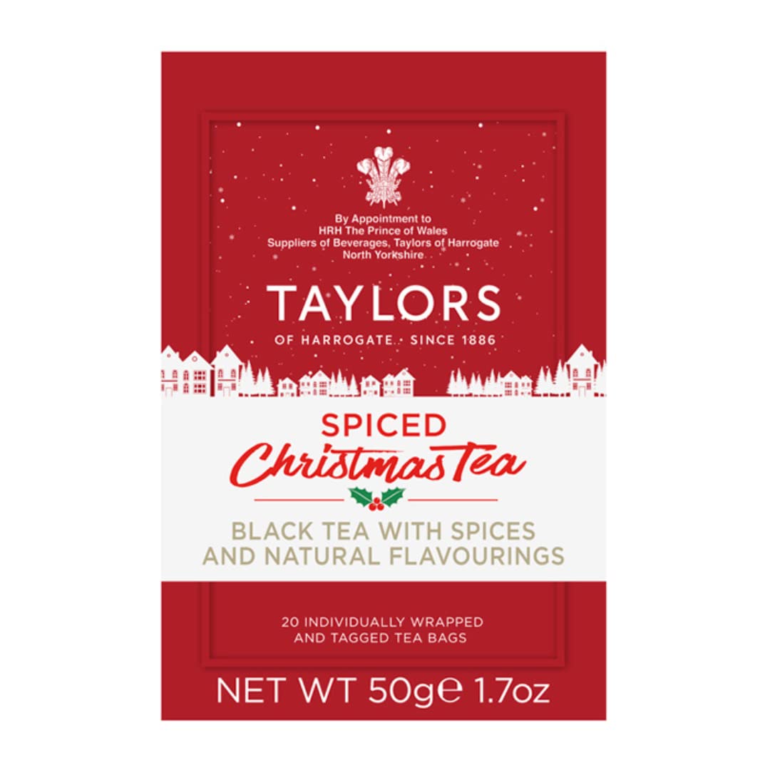 Taylors Of Harrogate Spiced Christmas Tea, 20 Teabags