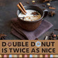 Double Donut Coffee Chai Latte Pods – Spiced & Creamy – 20 Count Compatible with Keurig malt-inspired