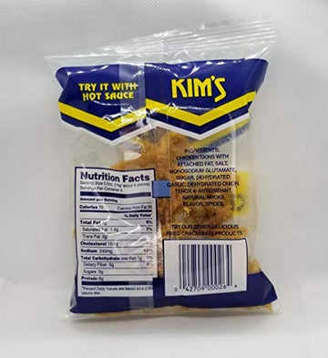 Kims Chicken Cracklings (Original) pack of 6