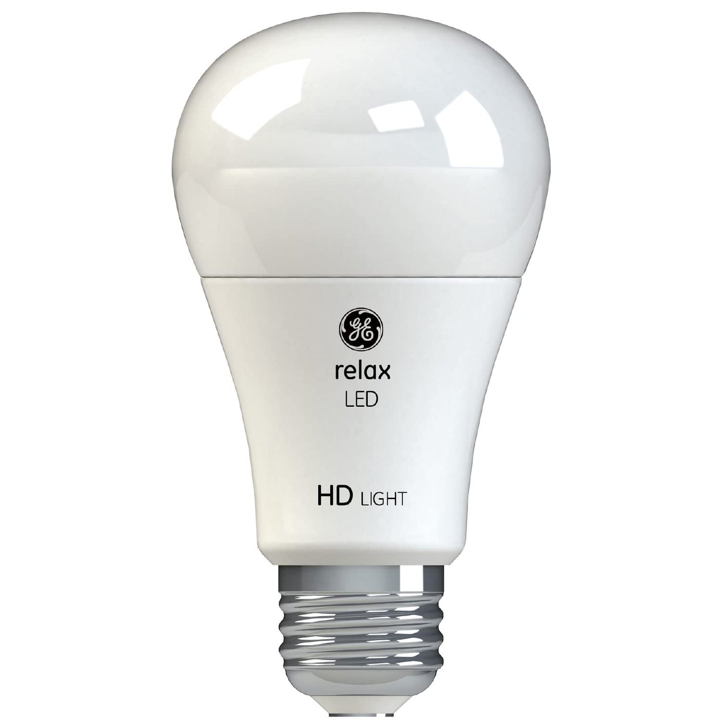 Ge Relax Led Light Bulbs, 60 Watt Eqv, Soft White Hd Light, A19 Standard Bulbs, Medium Base (4 Pack)
