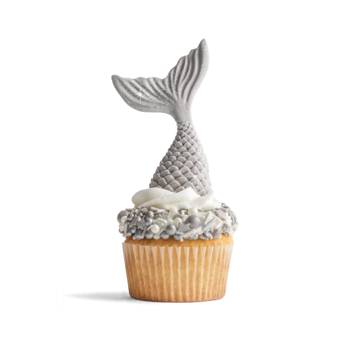 Satin Ice Silver Shimmer Fondant, Vanilla, 2 Pounds