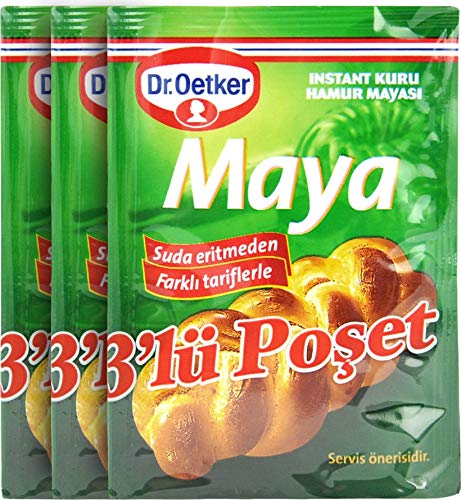 Dr. Oetker Yeast Maya From Turkey 10gr - 9 pc