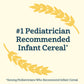 Gerber Baby Cereal Lil Bits, Crawler, Grain & Grow, Oatmeal Banana Strawberry, 8 Ounce