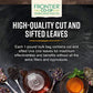 Frontier Co-Op Uva Ursi Leaf, Cut And Sifted, Certified Organic, Kosher | 1 Lb. Bulk Bag | Arctostaphylos Uva-Ursi (L.) Spreng.