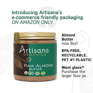 Artisana Nut Bttr Almond Raw