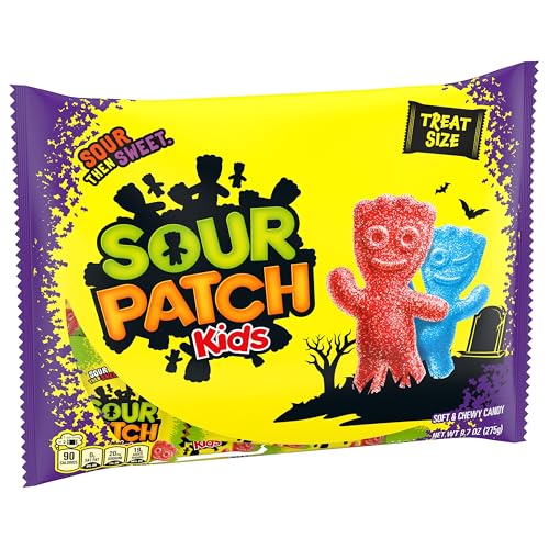 SOUR PATCH KIDS Soft & Chewy Halloween Candy  22 Trick or Treat Bags
